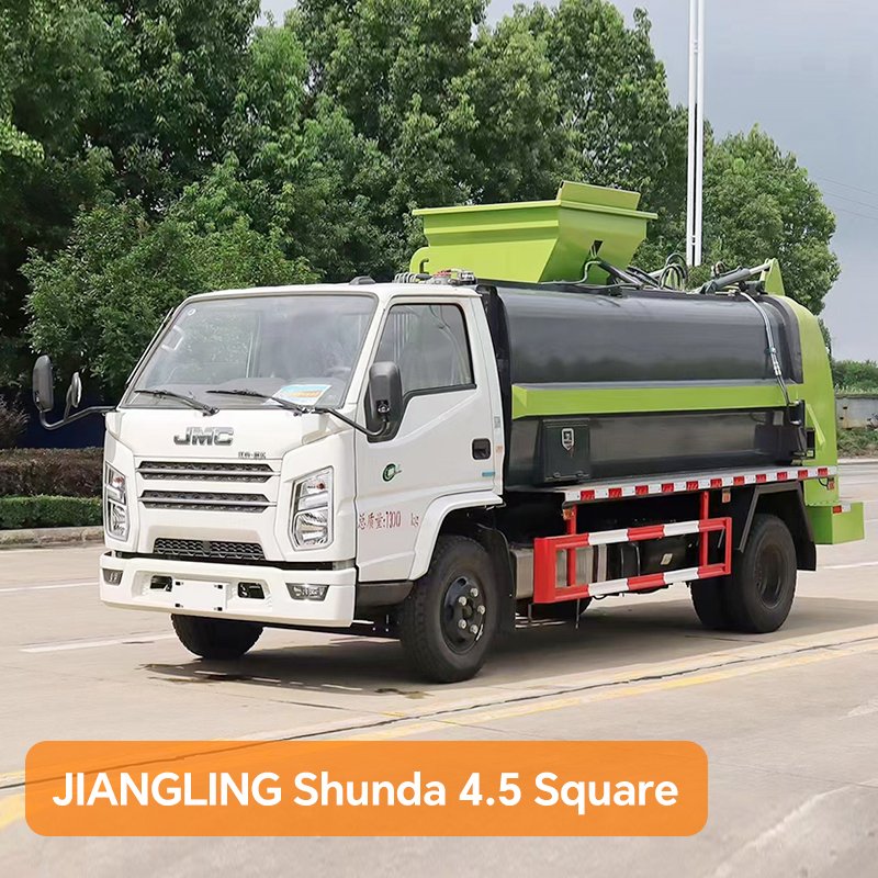 JIANGLING Shunda 4.5-party kitchen waste truck