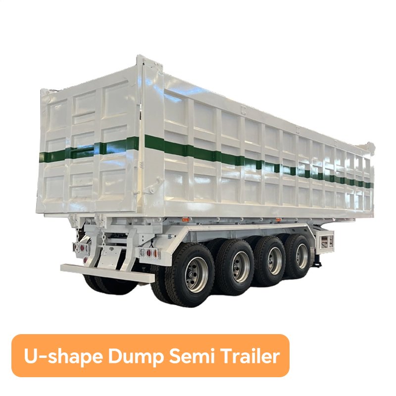 U-shape Dump Semi Trailer