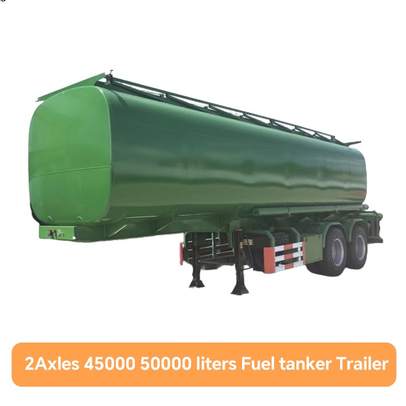 2Axles 45000 50000 liters Fuel tanker Trailer