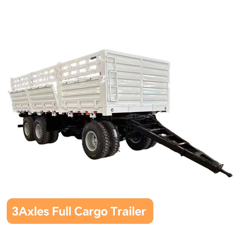 3Axles Full Cargo Trailer