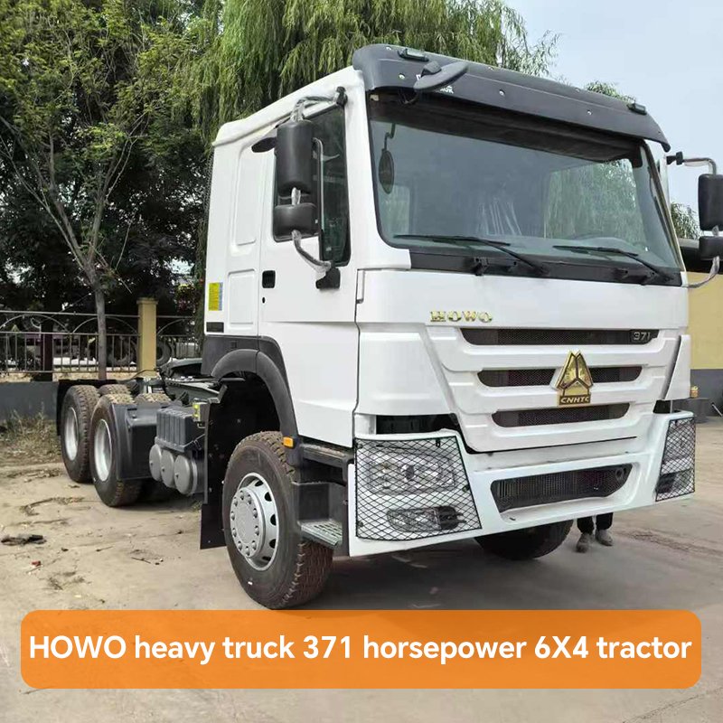 HOWO heavy truck 371HP  horsepower 6X4 tractor