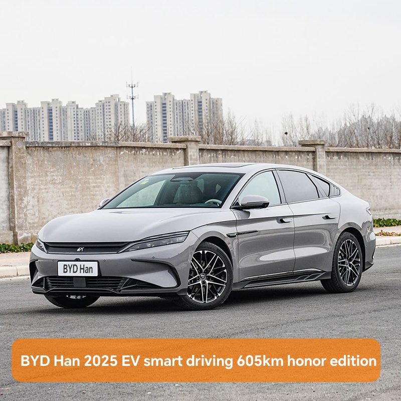 BYD Han 2025 EV smart driving 605km honor edition