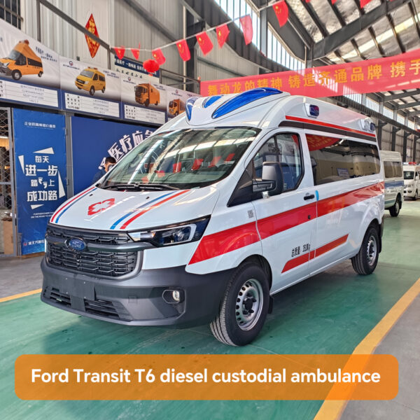 Ford Transit T6 diesel custodial ambulance