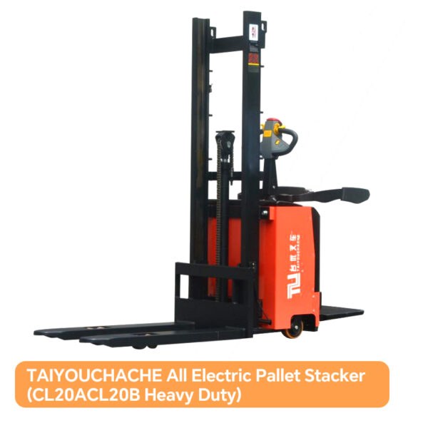 TAIYOUCHACHE All Electric Pallet Stacker (CL20ACL20B Heavy Duty)