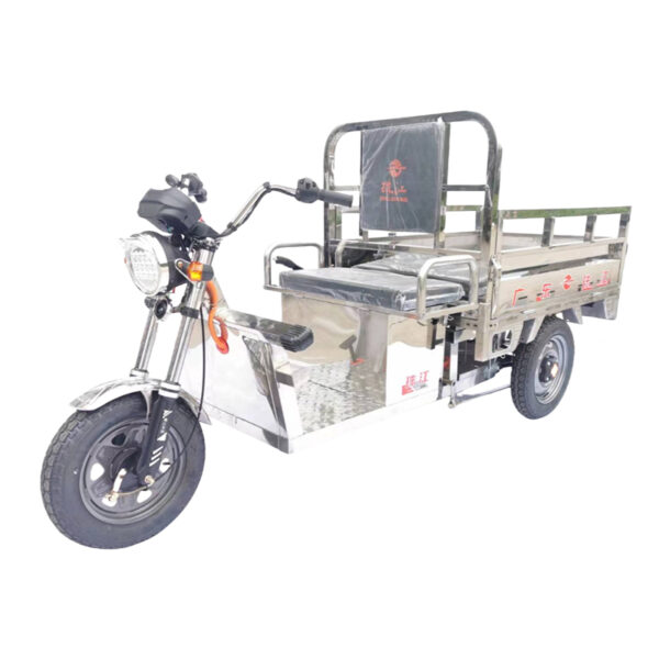 Three-wheeled motorcycle 1.3 meters 800W18 controller31 tube shock front 300-12 rear 375-12 split rear axle - Image 2