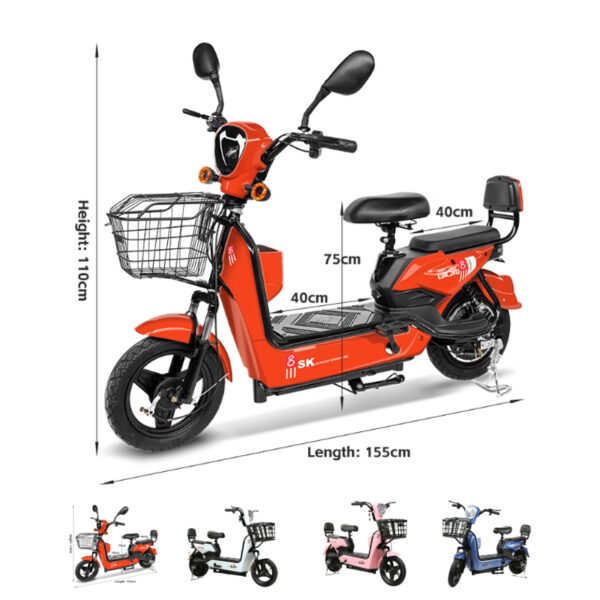 GS-005  two-wheel motorcycle Golden Eagle electric powered vehicle - Image 3