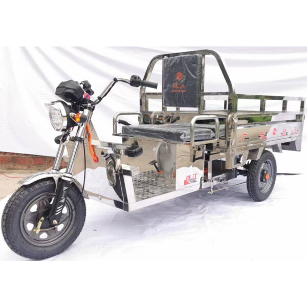 Three-wheeled motorcycle 1.5 meters 800W18 controller 37 tube shock front - Image 3