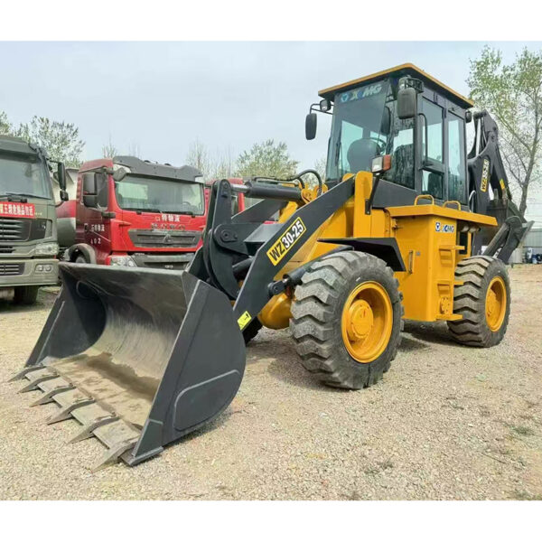 XCMG Backhoe Loader WZ30-25 88 HP 4-wheel drive loader+backhoe - Image 4