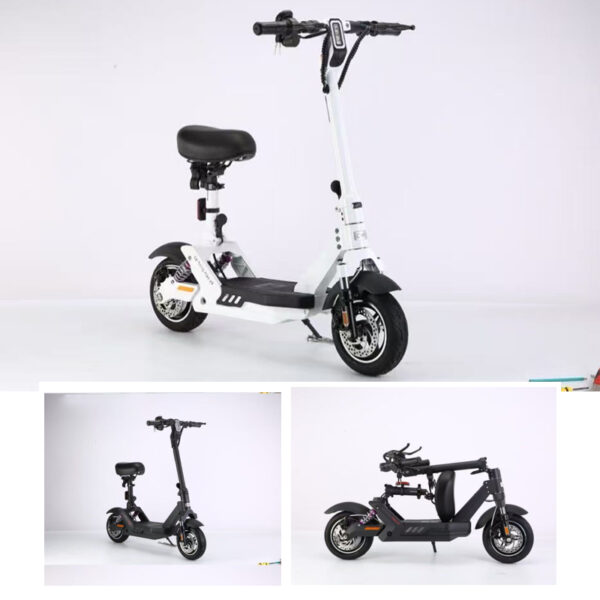 HB-001  Magnesium alloy scooter Two-wheel electric motorcycle - Image 5