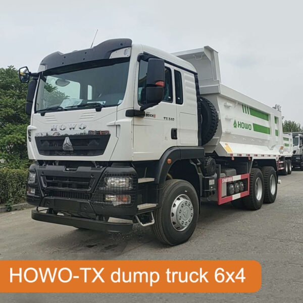 The all-new model ZZ3257N384GB1 HOWO-TX dump truck 6x4