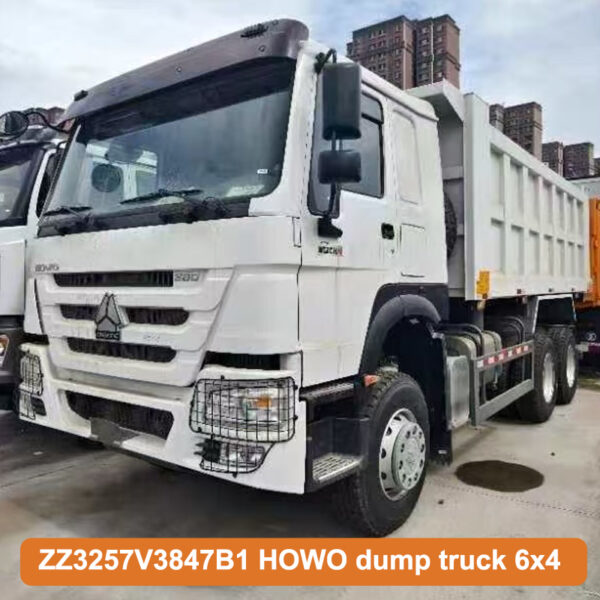 Brand new Model number ZZ3257V3847B1 HOWO dump truck 6x4