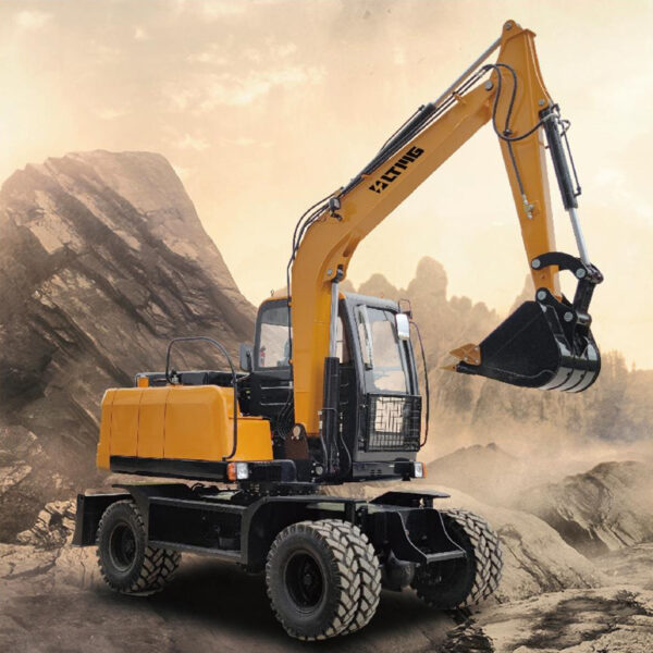 LTMG MACHINERY LWE80 Excavator - Image 3